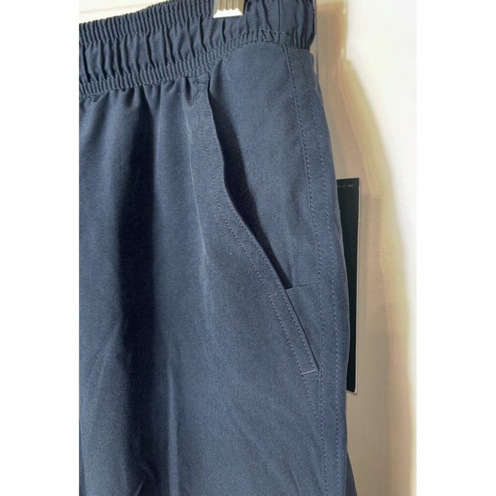 Vrst Men’s shorts NWT Navy Sz Small With Undershorts Lining Drawstring‎ Stretch - Picture 3 of 13